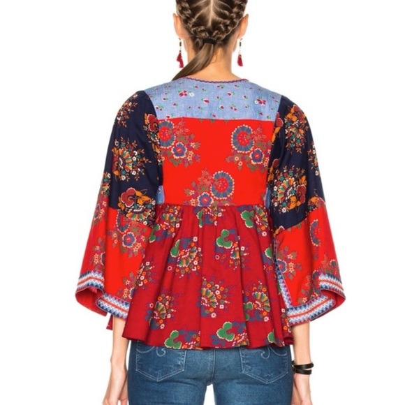 Ulla Johnson Nadi Top Patchwork - Picture 10 of 11